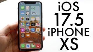 iOS 17.5 On iPhone XS! (Review)