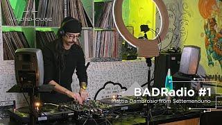 BADradio #1 | Mattia Dambrosio | Industrial/Hard Groove Techno Vinyl Mix