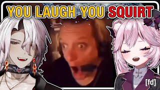 Aethel & Nyanners Do A You Laugh You 𝓢𝓺𝓾𝓲𝓻𝓽 Watching Memes