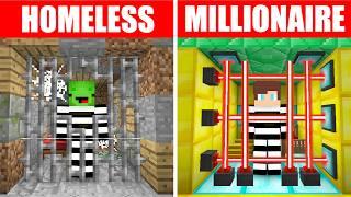 MILLIONAIRE VS HOMELESS: PRISON BREAK CHALLENGE