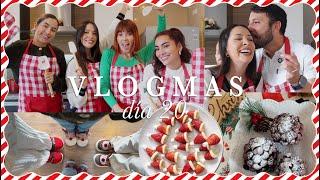 Recreating Christmas recipes ft. Felipe and Team Queen ‍ vlogmas 20 | Nancy Loaiza