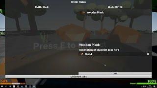 UE4 Survival game tutorial Part 11: Workshop blueprints and graphics update
