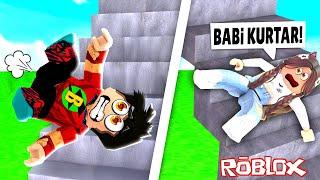 We Fell Down 10 Thousand-Floor Stairs with Aybüke  Roblox Ragdoll Stairs