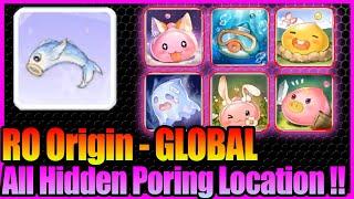 How to Get FREE Headgear?! Hidden Poring All Location!! [ROO Global]