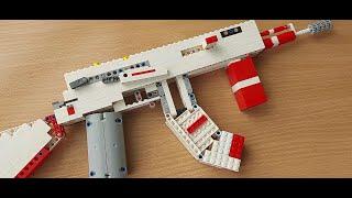 ЛЕГО стреляющий АК-47, 74, 112, 117  + инструкция / LEGO shooting AK-47, 74, 112, 117.