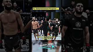 Khamzat chimaev faced Islam Makhachev #shorts