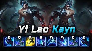 [ Yi Lao ] Rank 1 Kayn - God Level Kayn Plays S13