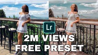 Free Preset - Edit Photo in Lightroom CC Mobile Tutorial