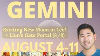 Gemini - Huge Opportunity *And* Message Incoming This Week!August 4-11 Tarot Horoscope️