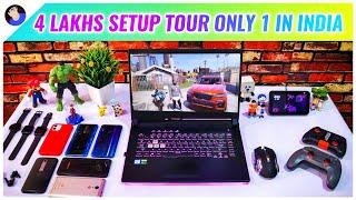 4 lakhs Setup Tour Only 1 In India | thecrazysk Setup Tour 2021 Exclusive | Setup Tour India