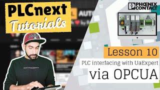 PLCnext Lesson 10 - Activating OPC UA and interfacing with UaExpert