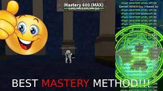 BEST MASTERY METHOD | Blox Fruits