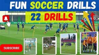  Fun Warm Up Drills For Soccer / 22 Amazing Warm up Drills (2022)