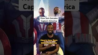 This is how Sam Wilson became Captain America #marvel