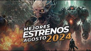 Los MEJORES ESTRENOS de NETFLIX, PRIME VIDEO, CINES y más AGOSTO 2024!! (PELICULAS y SERIES)