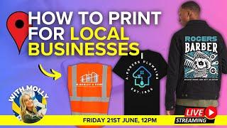 How To Secure & Produce Print Jobs for your Local Businesses