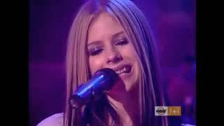 Real Avril Lavigne VS double (performing Nobody's home)