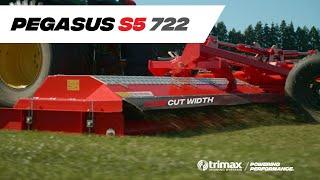 NEW Trimax Pegasus 722 Wide Area Mower AU - Ideal for Sod/ Turf Farm Applications