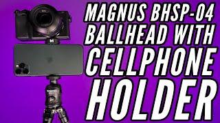 An Ingenious Design Magnus Ballhead With Smartphone Holder TodayIFeelLike