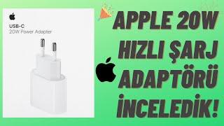 ORİJİNAL 20W İPHONE HIZLI ŞARJ ADAPTÖR KUTU AÇILIŞI YAPTIK!