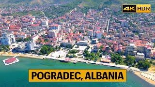 Pogradec, Albania  Driving real time in Pogradec City  [4K HDR]