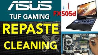 How to Repaste and Clean ASUS TUF Gaming Fx505d - Step-by-Step Guide