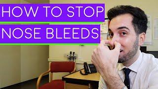 How To Stop A Nosebleed