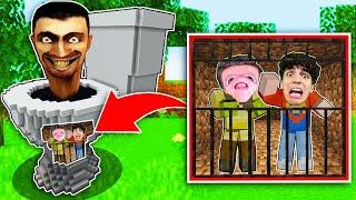 Siamo INTRAPPOLATI nello SKIBIDI TOILET GIGANTE su MINECRAFT!