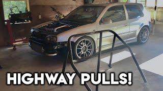 MK4 GTI BIG TURBO GT28RS BIG PULLS (ROLL CAGE)