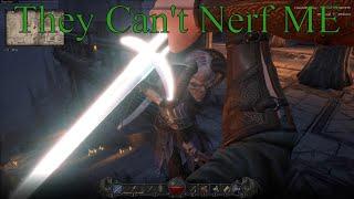 The Swordmaster Nerfs CAN'T STOP ME - Dungeonborne