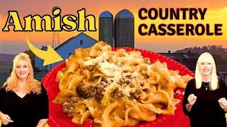 This Amish Country Casserole recipe will knock your socks off!