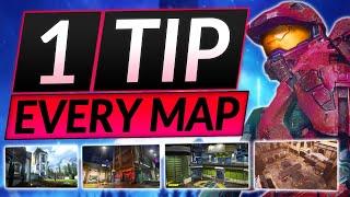 1 PRO TIP for EVERY MAP - ALL MAPS Explained and Ranked - Halo Infinite Guide