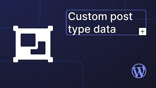 Custom post type data