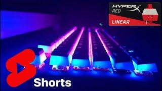 HyperX Alloy Orgins CoreRed Switch Sound Test #shorts