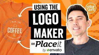 Placeit Video Tutorial!!  Using the Logo Maker for t shirt design. Quick and easy online designer.