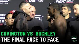 Colby Covington vs. Joaquin Buckley Final Face Off | UFC Tampa