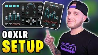 GoXLR Setup Guide (Audio Channels, Mixer, and Microphone)