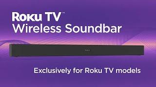 Meet the Roku TV Wireless Soundbar | Model 9301 (2023)