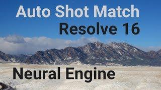 Quick Tip Using Resolve 16 Auto Shot Match Feature