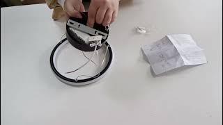 How to install the lamp 30920201