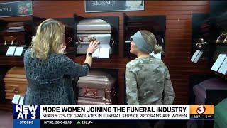 More women entering the funeral industry