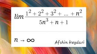 A beautiful problem about calculating the #limit of a #function at #infinity