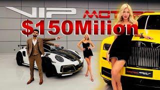 Inside 150M$ Insane Car Collection Vip Motors Dubai