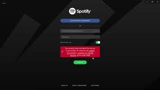 Spotify unavailable in your country fix under 2 minutes