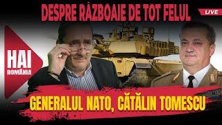 Cu generalul NATO, Cătălin Tomescu, despre războaie de tot felul