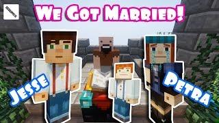 Jesse and Petra: WE GOT MARRIED! - Minecraft Animation