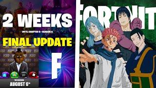 Fortnite LAST Update! (Marvel Teasers, FNAF, JJK, LEAKS)