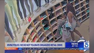 Video shows woman ransacking Lululemon store at Orange County mall