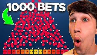 DROPPING 1,000 BALLS ON STAKE PLINKO... (HIGH RISK)