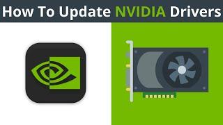 How To Update NVIDIA GeForce Game Ready Drivers Or NVIDIA Studio Drivers